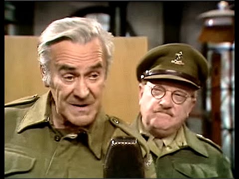 Dad's Army - Broadcast to the Empire -  ...' lavender blue... dilly dilly'...