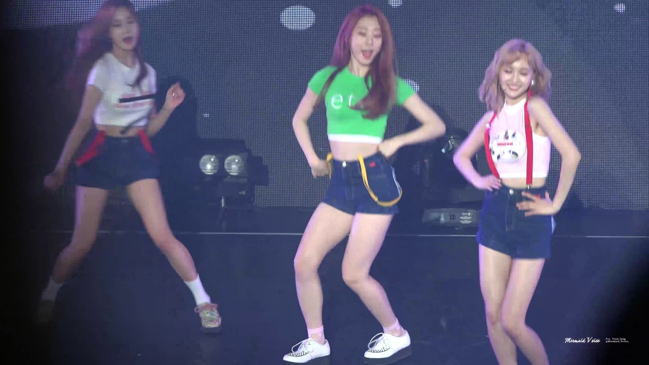 HAPPY MOMENT 우주소녀 걸그룹 노래 메들리 TELL ME , GEE , MISTER  유연정 FOCUS