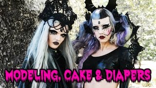 MODELING, CAKE & DIAPERS - Adora & Victoria goes L.A.- Ep 9