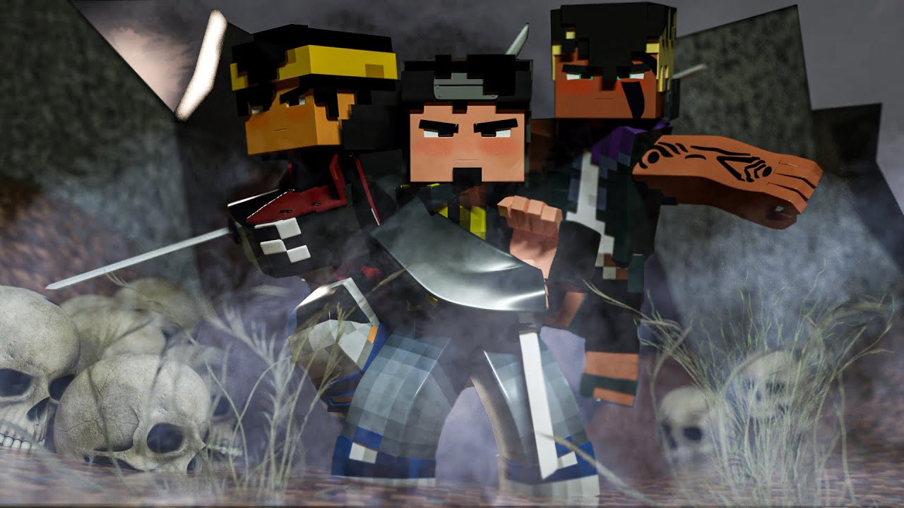 Minecraft - NARUTO C #3 - KONOHA FOI DESTRUIDA ! TRISTESA HYUGA ! 