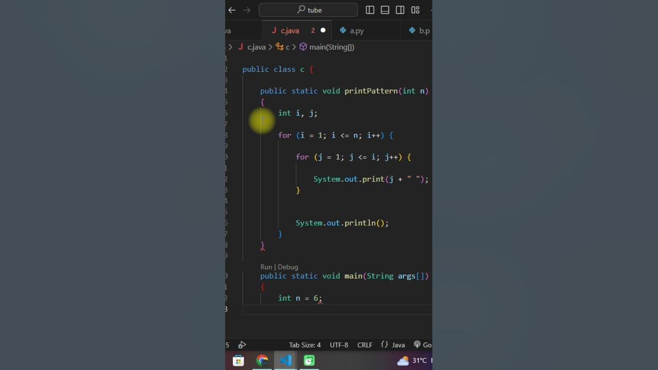 Pattern in java using for loop || pattern in illustrator #pattern # ...