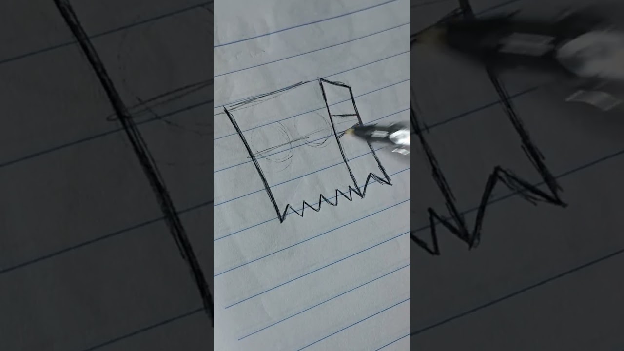 Quick, simple, and easy drawing for you to draw.  