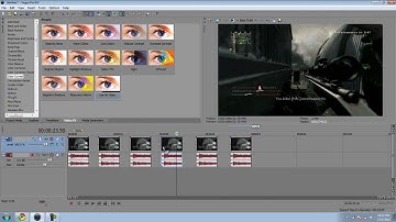 Tutorial :: How to do 4 Different Color Corrections on Sony Vegas (HD Commentary) | Miles