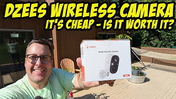 Deze goedkope beveiligingscamera voor buiten verraste me! DZEES 2K review