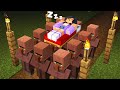 Minecraft : VILLAGERS KIDNAPPED A SLEEPING APHMAU! (Ps3/Xbox360/PS4/XboxOne/PE/MCPE)