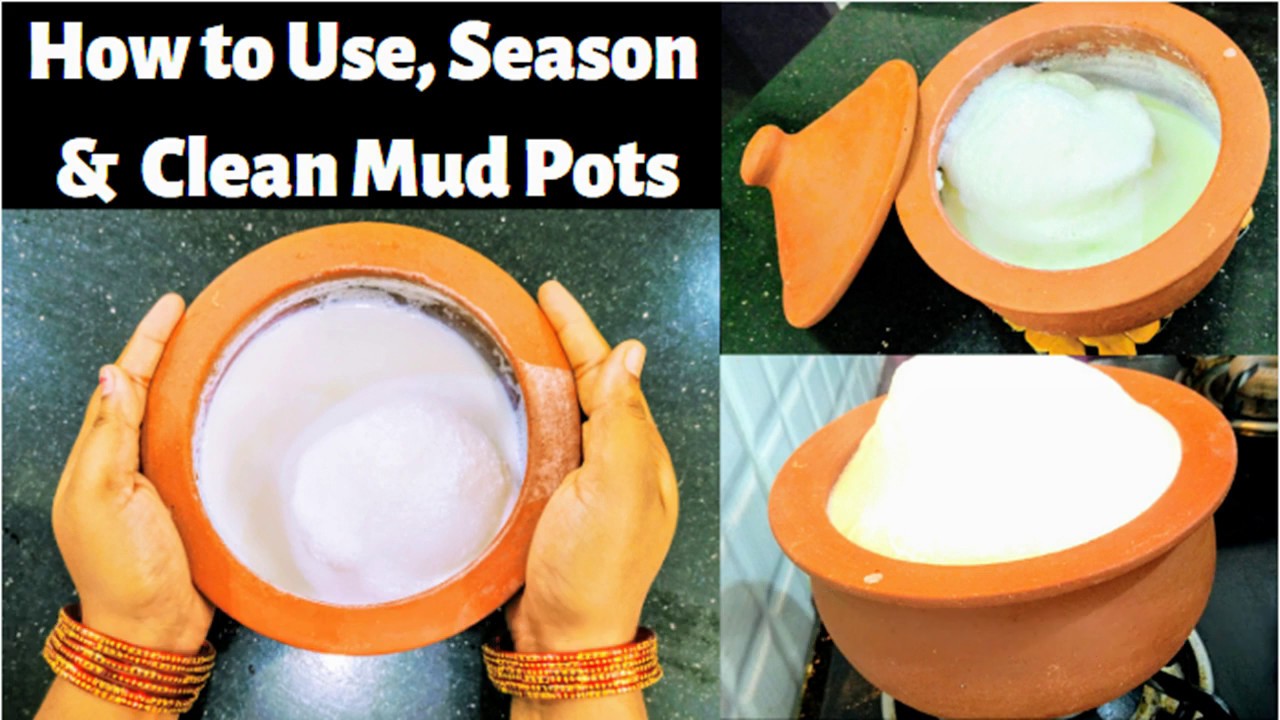 Mud Pot Seasoning for First time మట్టిపాత్రలు Seasoning Telugu YouTube