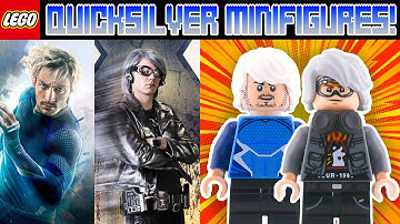 Lego Quicksilver Minifigures & Upgrades!
