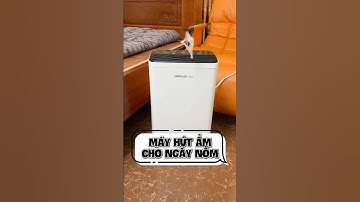 Mấy ngày nồm ẩm không thích gì bằng thích mấy con máy hút ẩm như này #tienkiemchungrv