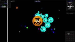 🔴 AGAR.IO - SPLIT RUNNING REAL TIME #1
