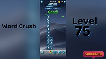 Word Crush Level 75 Answers | Fun Puzzle Game | Solution Guruji