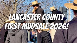 🚜Lancaster County’s First Mud Sale 2026 | Strasburg Fire Company Auction🥧