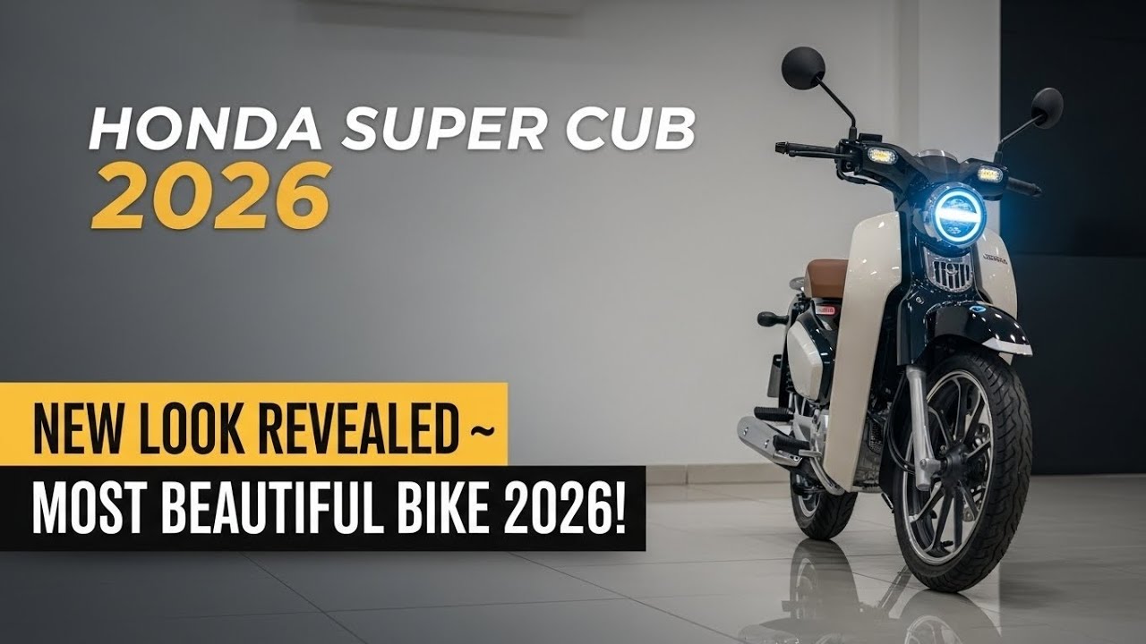 “2026 Honda Super Cub Launched 😱 Mileage, Price & Features Will SHOCK You | World’s Most Loved Bike!
