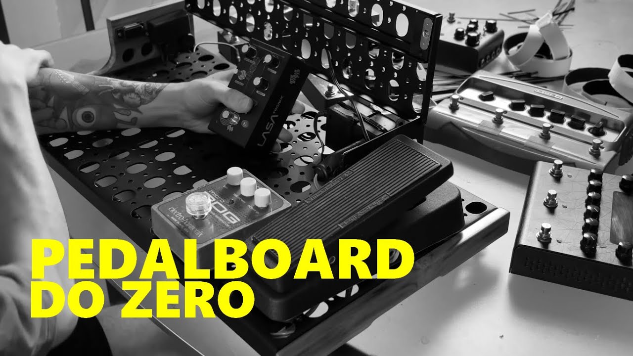 Montando e organizando meu novo Pedalboard (Hands Pedalboards)