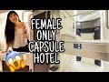 I Stayed at a Female-Only Capsule Hotel in Tokyo! Capsule Hotel Series Ep. 2