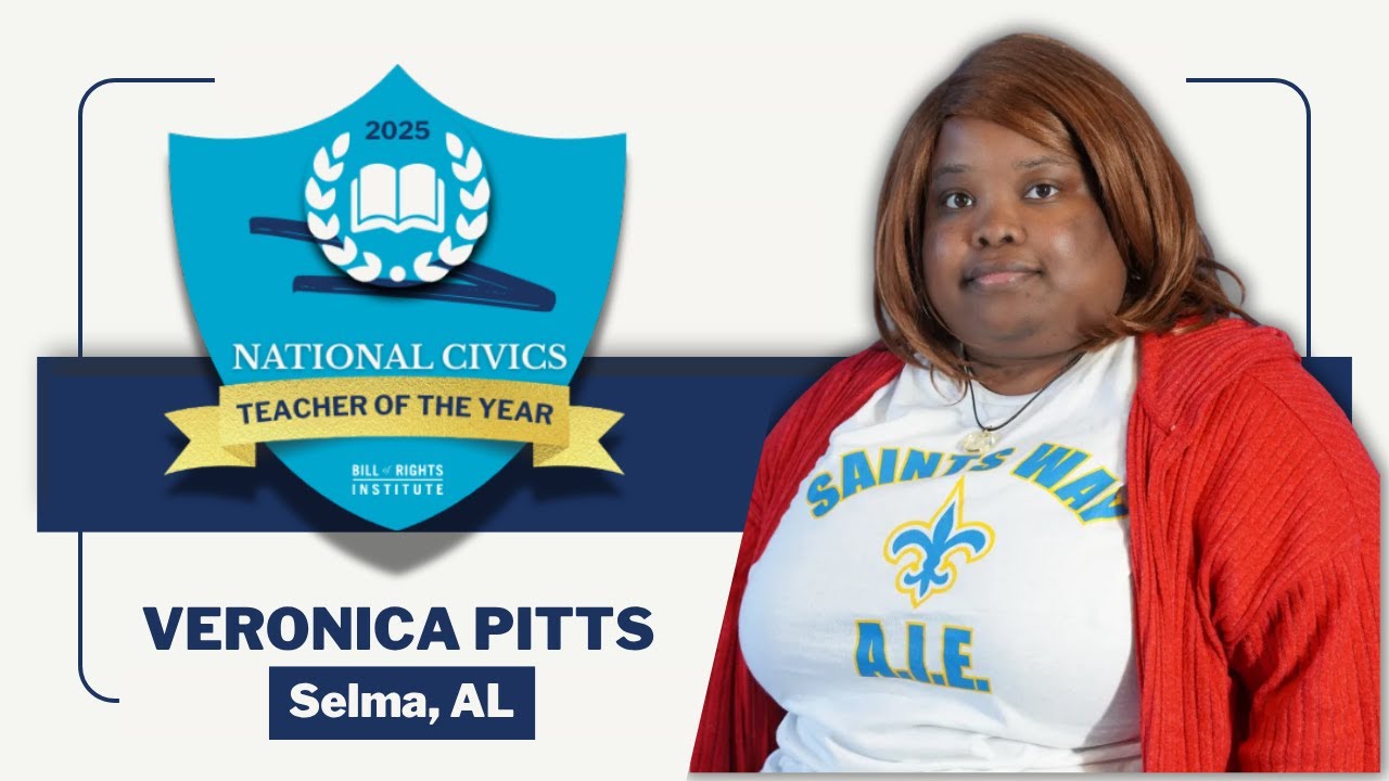 National Civics Teacher of the Year | Veronica Pitts