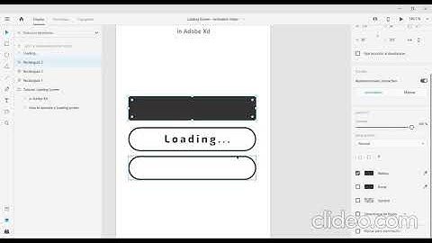 Animate Loading screen on Adobe Xd