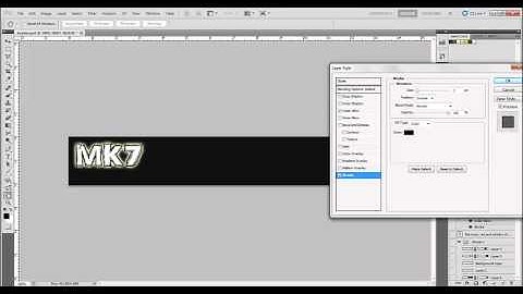 Photoshop CS5 Making Header Images