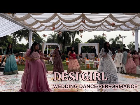 DESI GIRL WEDDING DANCE PERFORMANCE | SK DANCE CHOREO | AHMEDABAD