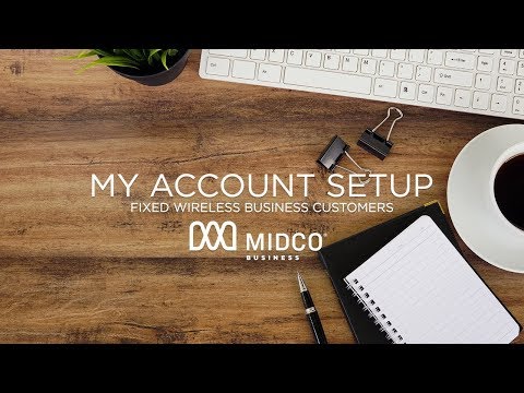 Midco Business Fixed Wireless My Account Setup