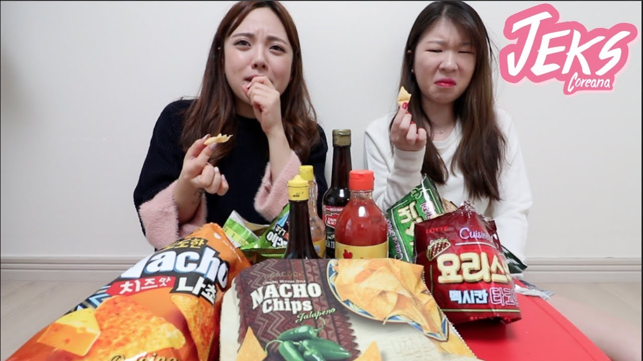 PROBANDO SNACKS COREANOS CON SABORES MEXICANOS!? - JEKS