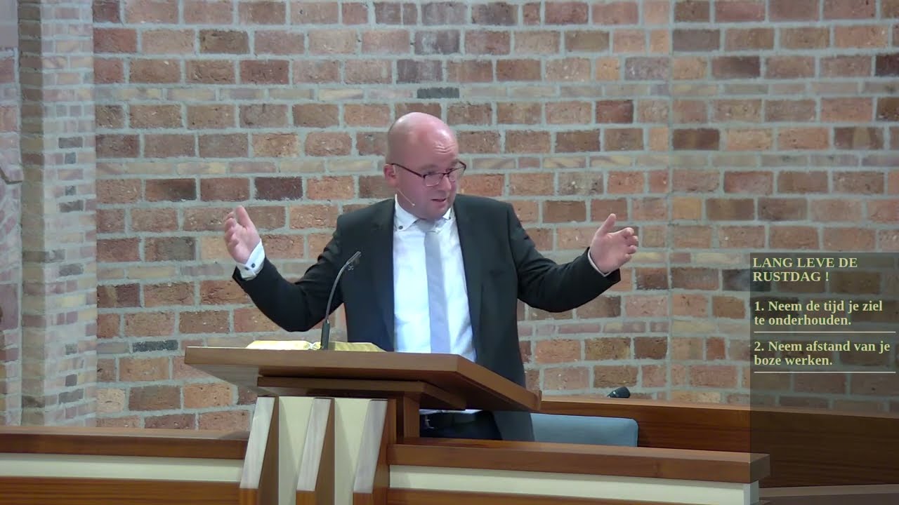 HC Zondag 38 (deel 2) | Ds. A.A.F. van de Weg - YouTube