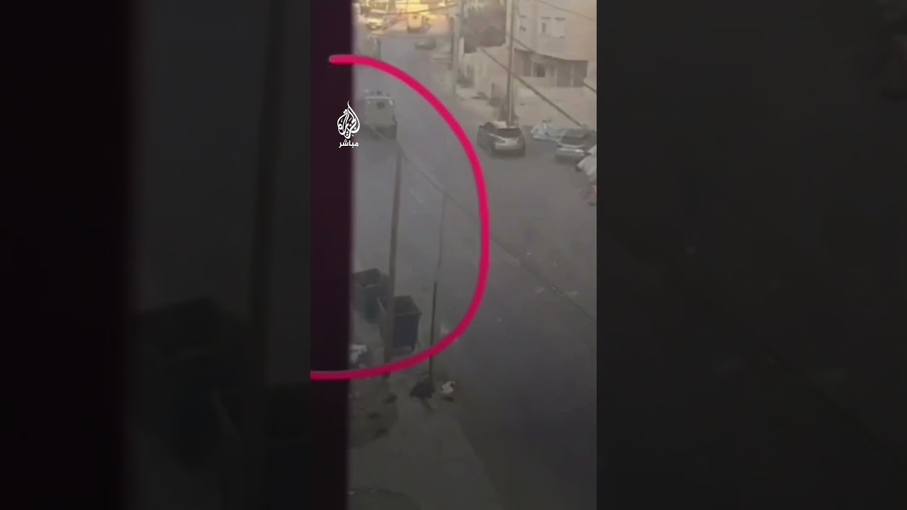 لحظة استشهاد الطفل عبد الله جمال هواش (11 عاما) برصاص قوات الاحتلال في نابلس