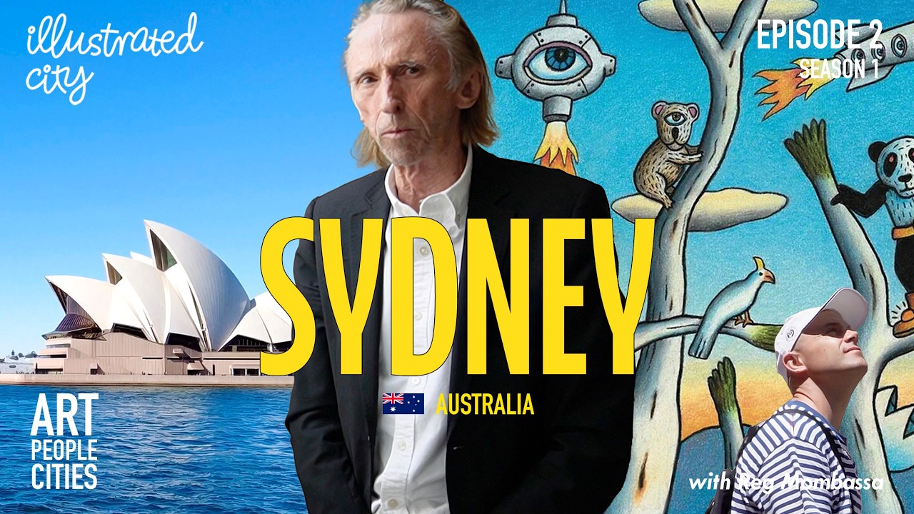 SYDNEY (Australia) with artist, musician and graphic designer, REG MOMBASSA | Illustrated City