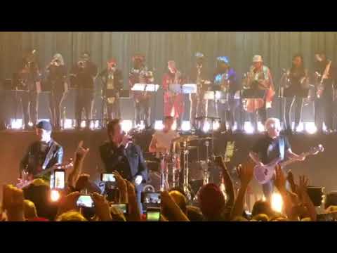U2’s “Angel of Harlem” IN HARLEM w/ the horns!