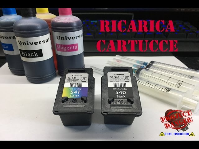 Ricarica cartucce Hp 304 , 304XL nero e colore 400ml , liquido pulizia