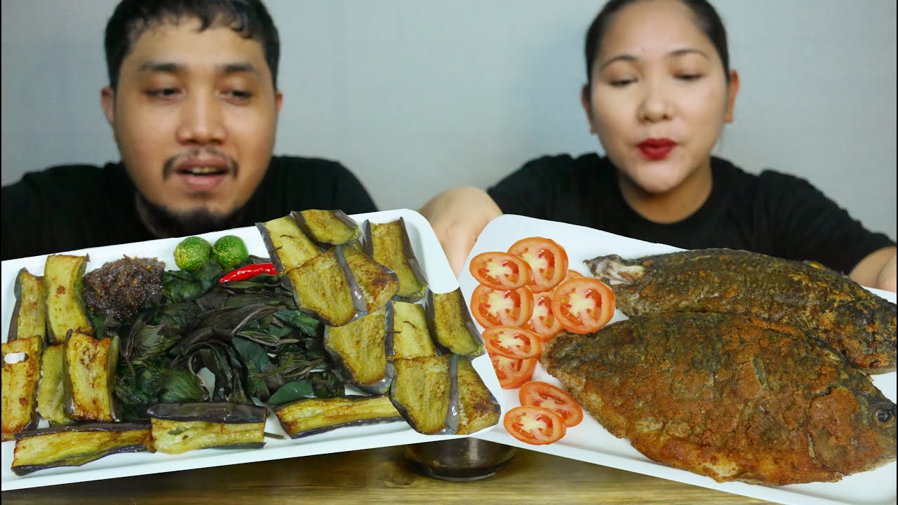 SINIGANG NA HIPON + FRIED TILAPIA AND TALONG FILIPINO FOOD BIOCO