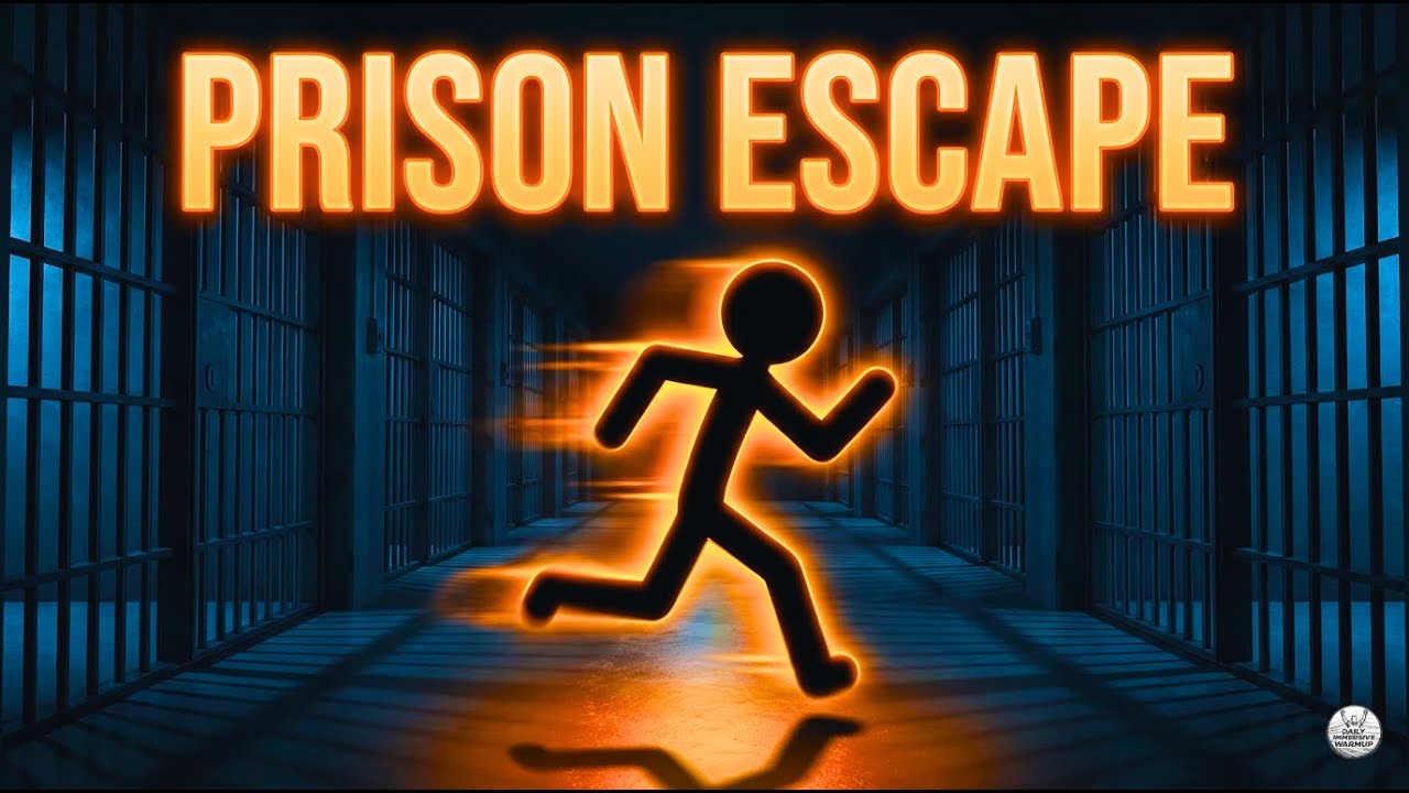 DAILY IMMERSIVE Warm-Up | Prison Escape | High Quality Cardio Workout
