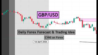 GBPUSD Analysis Today | Daily Forex Forecast for 1st April 2026 by CYNS on Forex