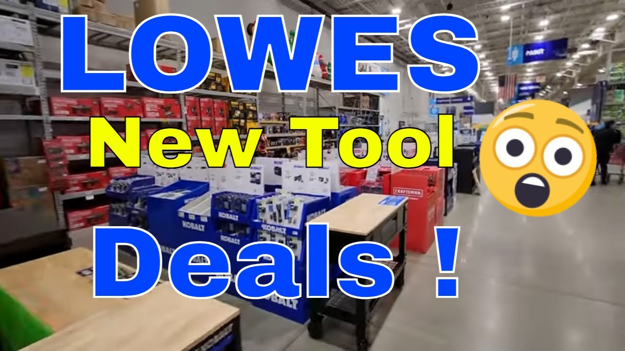 Lowe's Black Friday Tool Deals Holiday Sale YouTube