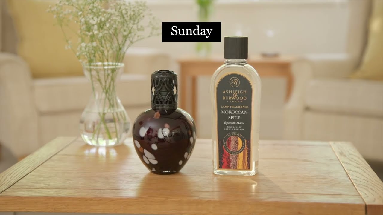 Experience flexible home fragrance with an Ashleigh & Burwood Fragrance Lamp