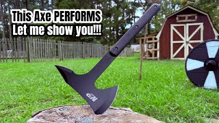 Smith & Wesson Extraction and Evasion Axe! Tacticool Axe Throwing! 