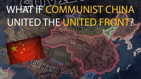 HOI4 Timelapse - What if the PRC united the Chinese United Front and joined the Comintern in WW2?