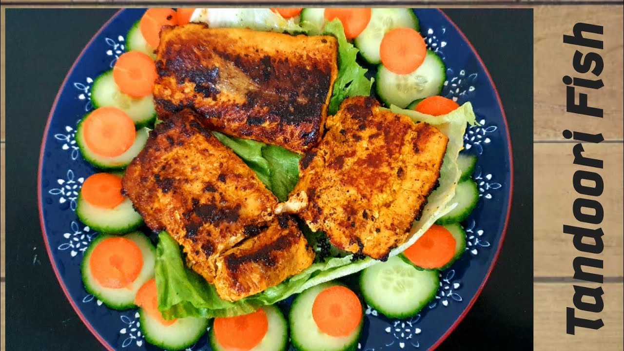 Tandoori salmon tikka