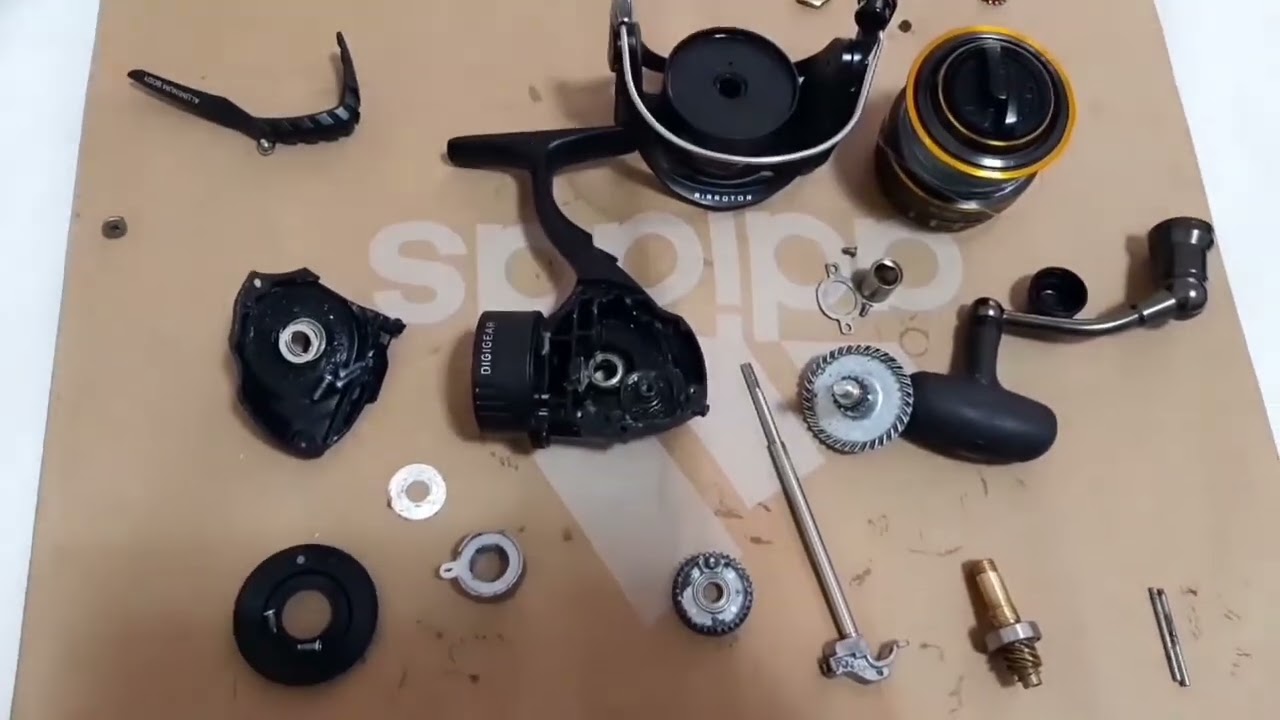 DAIWA BG 4000 FISHING REEL MAINTENANCE CLEANING