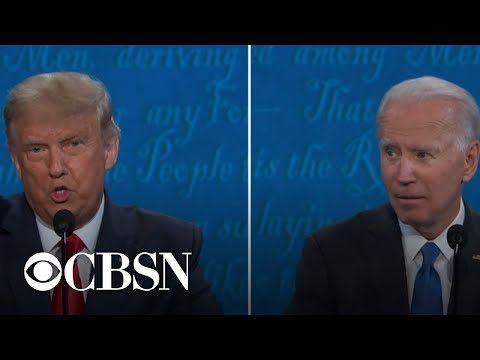 Trump and Biden debate their climate and environmental policies.