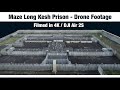 HM Prison Maze Long Kesh H Block -  Drone Aerial Footage DJI Air 2S 4k