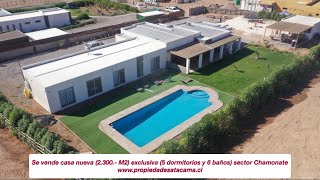 Venta de casa exclusiva Copiapó, Región de Atacama, Chile.