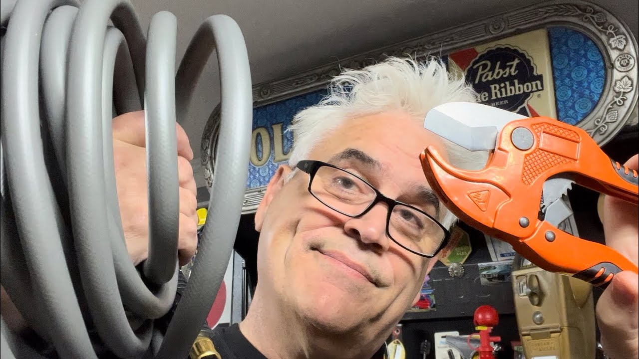 REPAIR AIR HOSE-MAKE CUSTOM SIZE AIR HOSE - EASILY 👍😎👍 