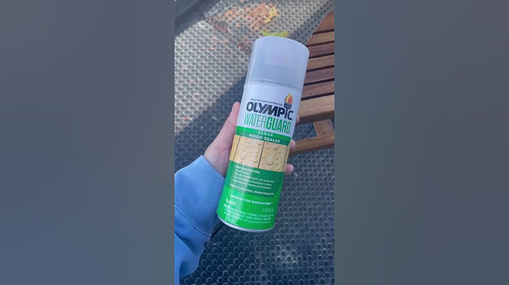 How to waterproof wood