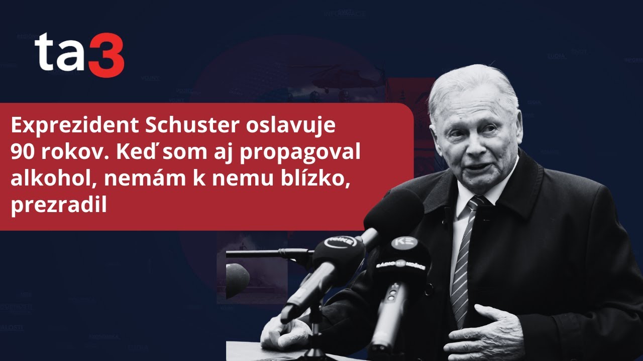 Exprezident Schuster oslavuje 90 rokov. Keď som aj propagoval alkohol,  nemám k nemu blízko, hovorí