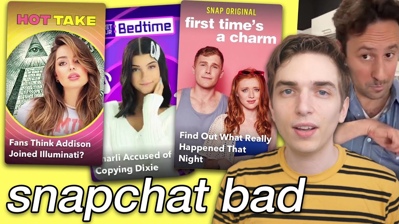 Snapchat is so dumb, on YouTube