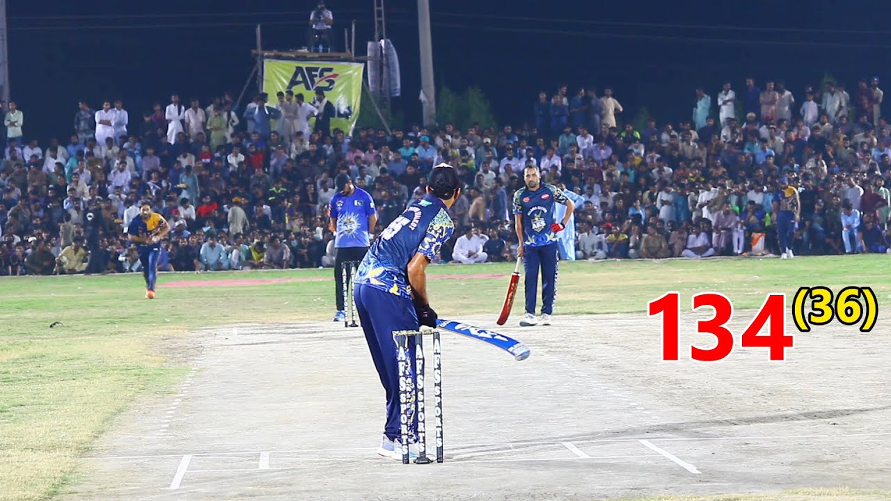 BIG Semi Final 134 Runs Need 36 Ball Bantu Bhai Usama ALI VS Khurram ...
