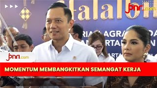 Hadiri Halalbihalal di Kementerian ATR/BPN, AHY Beri Pesan Khusus untuk ASN