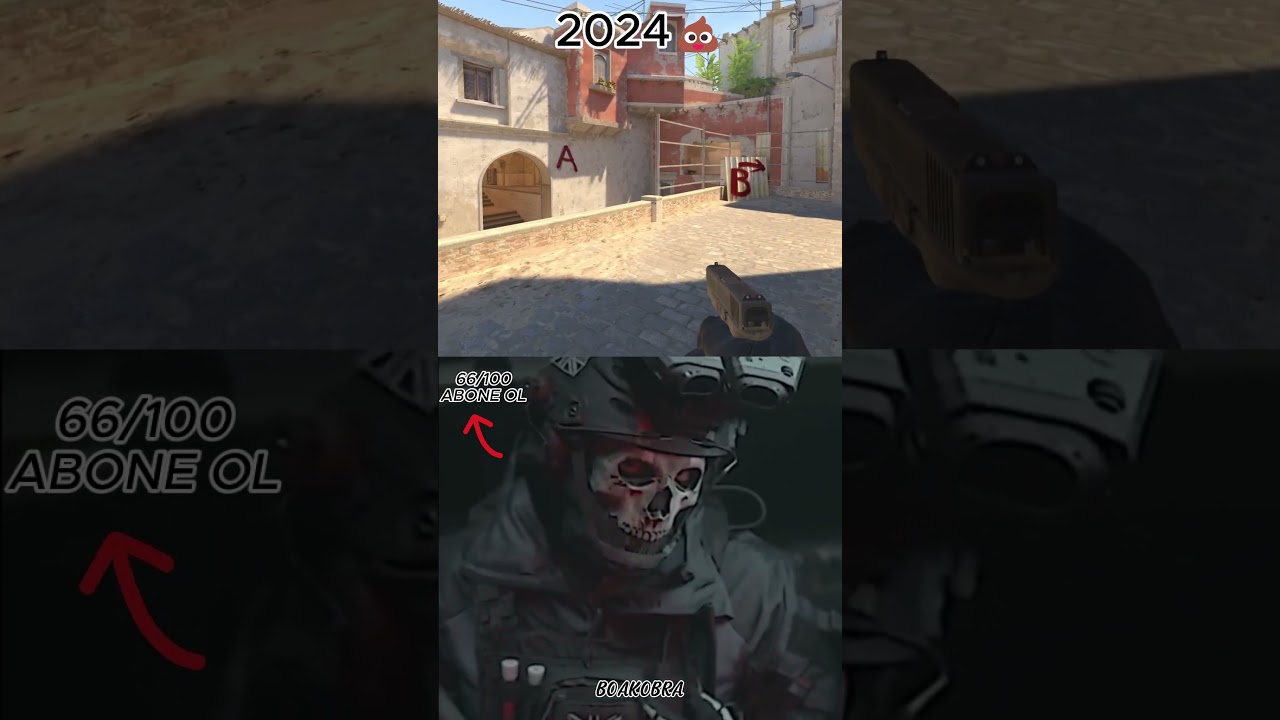 CS2 VS CS 1.6 MİRAGE 