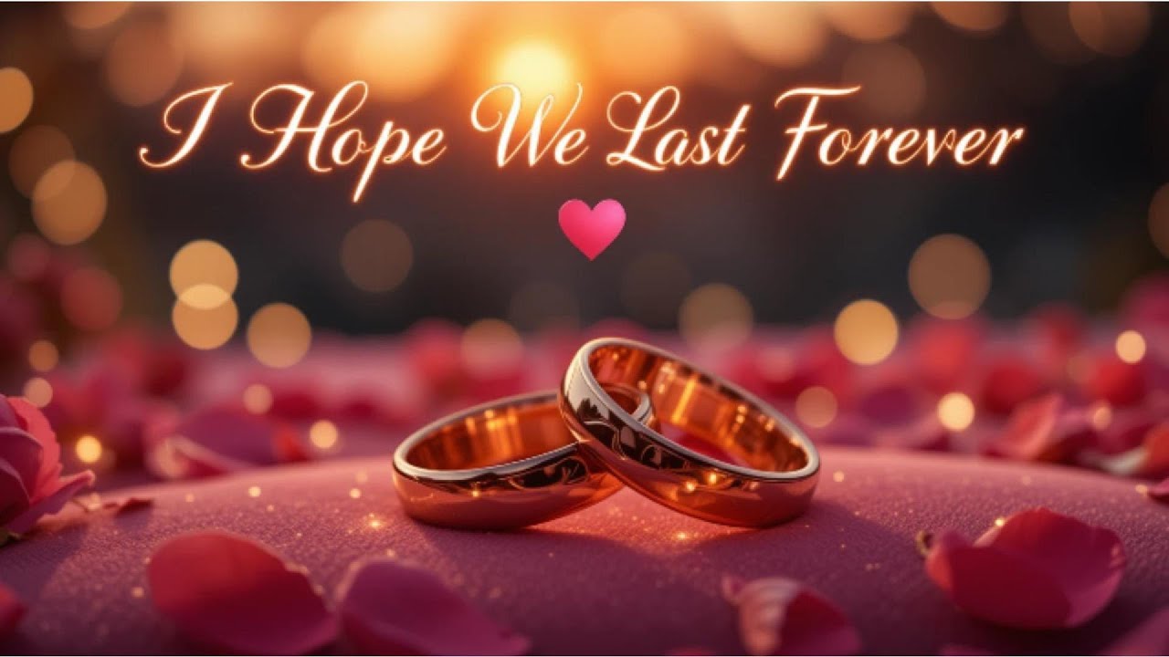 I Hope We Last Forever - Soft Rock Romantic Song | Perfect for Couples [Lyric Video]