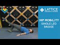 Single leg bridge